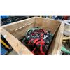 Image 1 : WOODEN PALLET CRATE OF FALL PROTECTION HARNESSES & EQUIPMENT