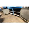 Image 3 : LARGE METAL MOBILE ILLUMINATED CONTRACTORS DRAFTING WORKSTATION