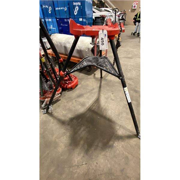 RIDGID PORTABLE INDUSTRIAL PIPE BENDING TRI-STAND