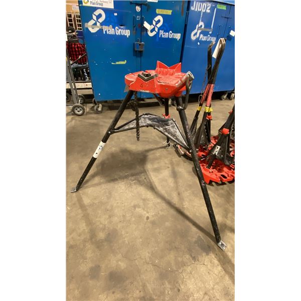 RIDGID PORTABLE INDUSTRIAL PIPE BENDING TRI-STAND