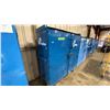 Image 3 : BLUE METAL MOBILE 2 DOOR JOB BOX STORAGE CABINET APPROX 60"W X 24"D X 69"H