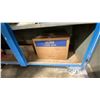 Image 10 : BLUE METAL MOBILE 2 DOOR JOB BOX STORAGE CABINET APPROX 60"W X 24"D X 69"H