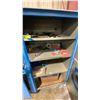 Image 3 : BLUE METAL MOBILE 2 DOOR JOB BOX STORAGE CABINET APPROX 60"W X 24"D X 69"H