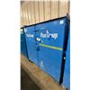 Image 1 : BLUE METAL MOBILE 2 DOOR JOB BOX STORAGE CABINET APPROX 60"W X 24"D X 69"H