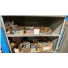 Image 5 : BLUE METAL MOBILE 2 DOOR JOB BOX STORAGE CABINET APPROX 60"W X 24"D X 69"H