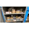 Image 6 : BLUE METAL MOBILE 2 DOOR JOB BOX STORAGE CABINET APPROX 60"W X 24"D X 69"H