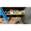 Image 8 : BLUE METAL MOBILE 2 DOOR JOB BOX STORAGE CABINET APPROX 60"W X 24"D X 69"H