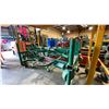 Image 3 : GREENLEE 668 GREEN 1000 LBS CAPACITY FOLDING MOBILE INDUSTRIAL CONDUIT / PIPE RACK
