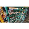 Image 2 : GREENLEE 668 GREEN 1000 LBS CAPACITY FOLDING MOBILE INDUSTRIAL CONDUIT / PIPE RACK
