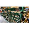 Image 3 : GREENLEE 668 GREEN 1000 LBS CAPACITY FOLDING MOBILE INDUSTRIAL CONDUIT / PIPE RACK