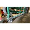 Image 2 : GREENLEE 668 GREEN 1000 LBS CAPACITY FOLDING MOBILE INDUSTRIAL CONDUIT / PIPE RACK