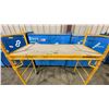 Image 3 : METALTECH YELLOW 6' MOBILE ADJUSTABLE HEIGHT DRYWALLER'S SCAFFOLDING WITH 1,000 LB LOAD CAPACITY