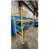Image 2 : METALTECH YELLOW 6' MOBILE ADJUSTABLE HEIGHT DRYWALLER'S SCAFFOLDING WITH 1,000 LB LOAD CAPACITY