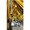 Image 3 : YELLOW SCAFFOLDING SAFETY RAILINGS & ANTI TIP LEGS