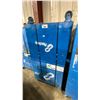 Image 2 : 2 BLUE METAL SINGLE DOOR SINGLE DRAWER HEAVY DUTY MOBILE TOOL STORAGE CHEST