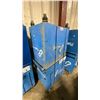 Image 2 : 2 BLUE METAL SINGLE DOOR SINGLE DRAWER HEAVY DUTY MOBILE TOOL STORAGE CHEST
