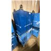 Image 2 : 2 BLUE METAL SINGLE DOOR SINGLE DRAWER HEAVY DUTY MOBILE TOOL STORAGE CHEST