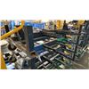 Image 1 : MACK RACK I 1000 LBS CAPACITY BLACK FOLDING MOBILE INDUSTRIAL WIRE / PRODUCT RACK