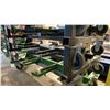 Image 2 : MACK RACK I 1000 LBS CAPACITY BLACK FOLDING MOBILE INDUSTRIAL WIRE / PRODUCT RACK