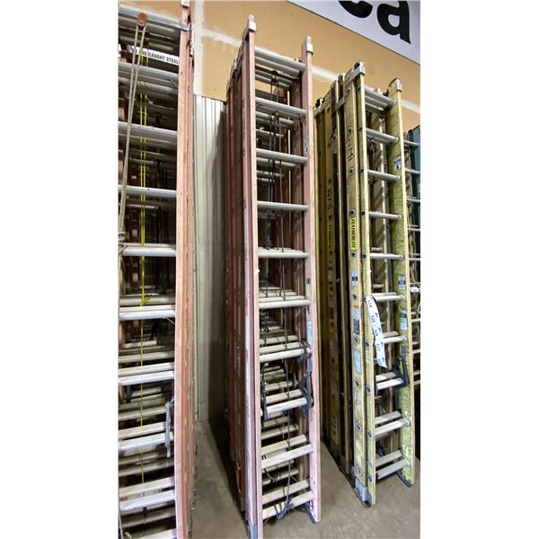ALLRIGHT 20' ORANGE CARBON FIBER INDUSTRIAL EXTENSION LADDER