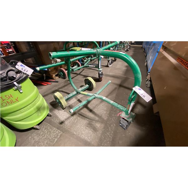 GREENLEE 909 INDUSTRIAL MOBILE WIRE CADDY