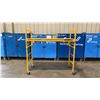 Image 1 : METALTECH YELLOW 6' MOBILE ADJUSTABLE HEIGHT DRYWALLER'S SCAFFOLDING WITH 1,000 LB LOAD CAPACITY