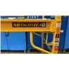 Image 3 : METALTECH YELLOW 6' MOBILE ADJUSTABLE HEIGHT DRYWALLER'S SCAFFOLDING WITH 1,000 LB LOAD CAPACITY