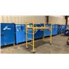 Image 2 : METALTECH YELLOW 6' MOBILE ADJUSTABLE HEIGHT DRYWALLER'S SCAFFOLDING WITH 1,000 LB LOAD CAPACITY