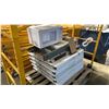 Image 3 : 5 WHITEBOARDS, 3 FOLDING CHAIRS, 6 PLASTIC FOLDING TABLES & VISSANI MICROWAVE OVEN