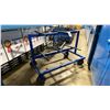 Image 1 : BLUE METAL HEAVY DUTY MOBILE MULTI WIRE CART APPROX 60"L X 33"D X 43"H