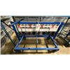 Image 4 : BLUE METAL HEAVY DUTY MOBILE MULTI WIRE CART APPROX 60"L X 33"D X 43"H