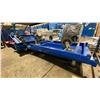 Image 3 : 5 ASSORTED SIZED BLUE METAL PLATFORM CARTS *NO HANDLES*