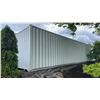 Image 3 : GREY 40' 52,910 LB MAX CAPACITY INDUSTRIAL TRANSPORT CONTAINER WITH 4 DUAL SWING SIDE DOORS DUAL