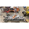 Image 1 : RIDGID MS1290LZ1, 12" RADIAL ARM SAW ON RIDGID MS-UV MOBILE MITER SAW UTILITY STAND