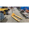 Image 1 : LIFT-RITE ORANGE 5000 LB CAPACITY PALLET JACK