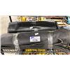 Image 1 : 3 ASSORTED SIZED HEAVY DUTY BLACK INDUSTRIAL CARGO NETTING