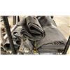 Image 2 : 3 ASSORTED SIZED HEAVY DUTY BLACK INDUSTRIAL CARGO NETTING