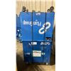 Image 2 : 2 BLUE METAL SINGLE DOOR SINGLE DRAWER HEAVY DUTY MOBILE TOOL STORAGE CHEST