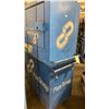 Image 4 : 2 BLUE METAL SINGLE DOOR SINGLE DRAWER HEAVY DUTY MOBILE TOOL STORAGE CHEST