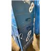 Image 6 : 2 BLUE METAL SINGLE DOOR SINGLE DRAWER HEAVY DUTY MOBILE TOOL STORAGE CHEST