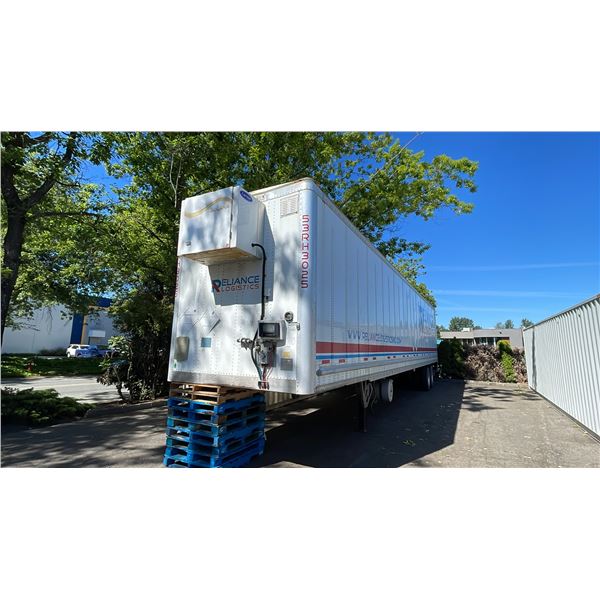 2024 WABASH DURAPLATE TRA/REM 53' DUAL AXLE DRY VAN, WHITE, VIN 1JJV532D2RL426641,