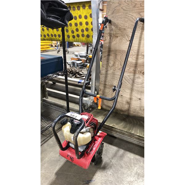 HONDA GX 25 GAS POWERED 4 STROKE INDUSTRIAL WALK BEHIND ROTOTILLER