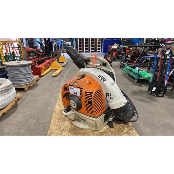 STIHL BR 450 COMMERCIAL GAS POWERED BACKPACK LEAF BLOWER
