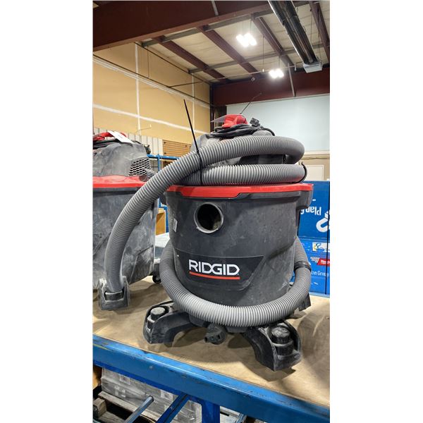 RIDGID ELECTRIC INDUSTRIAL MOBILE SHOP VACUUM WITH HOSE