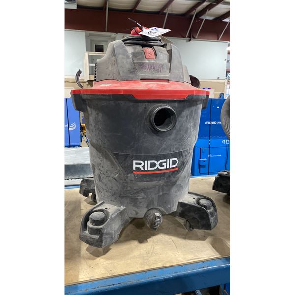 RIDGID ELECTRIC INDUSTRIAL MOBILE SHOP VACUUM *NO HOSE*