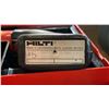 Image 3 : HILTI DX 400 AIR ACTUATED GUN IN HARD TRANSPORT CASE WITH ASSORTED HARDWARE / CHARGES