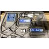 Image 2 : MASTERCRAFT MAXIMUM CORDLESS IMPACT GUN WITH 2 BATTERIES, CHARGER, & DRILL HEAD IN HARD TRANSPORT