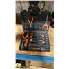 Image 2 : 2 PORTER-CABLE ELECTRIC ROUTERS & MINI TOOL SET IN HARD TRANSPORT CASE *MUST TAKE ALL*