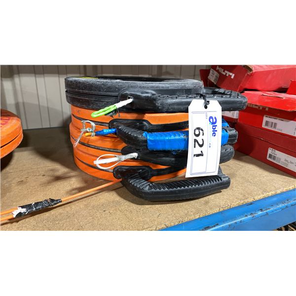 4 ASSORTED INDUSTRIAL WIRE PULLERS