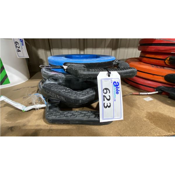 3 ASSORTED INDUSTRIAL WIRE PULLERS